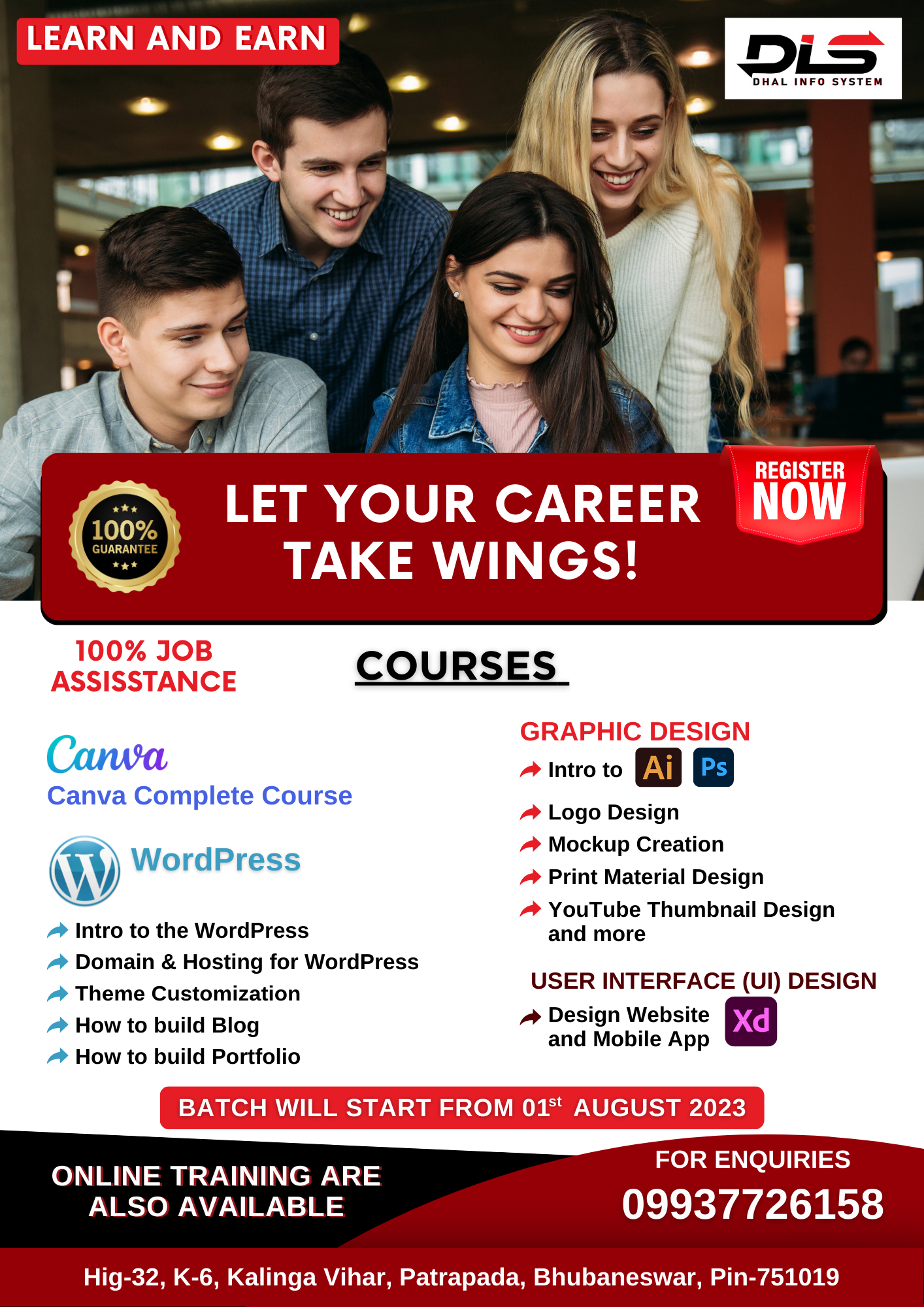 COURSES – OUR SERVICES